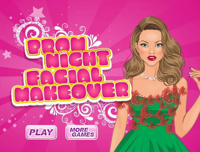 Prom Night Facial Makeover/Dress Up