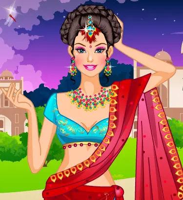 Barbie Indian Dress Up