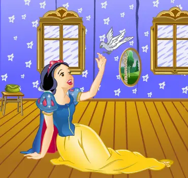Snow White In Forest House