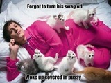 Woke up covered in pussy