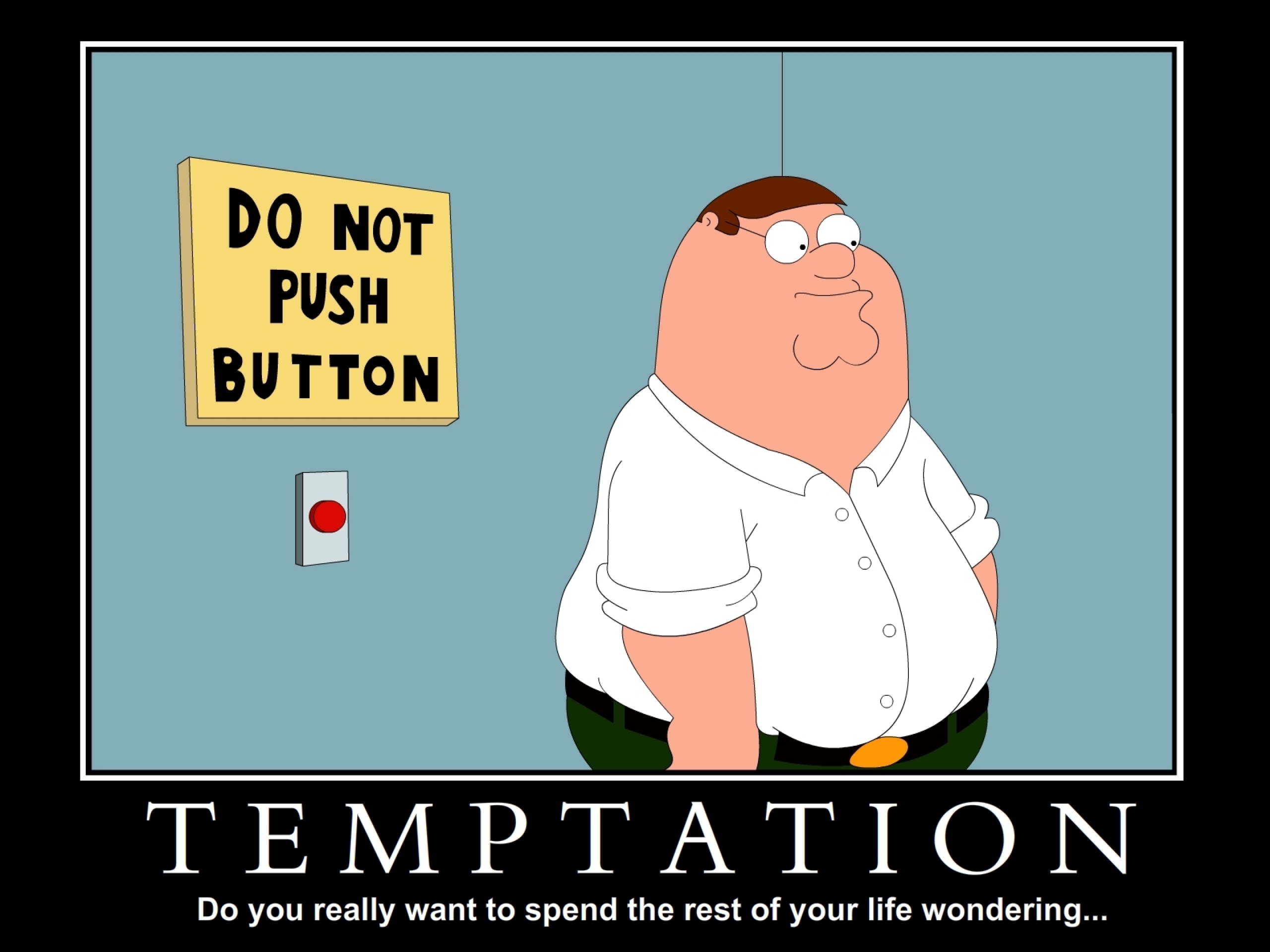 Peter's Temptation - Wallpaper - Family Guy - Faxo