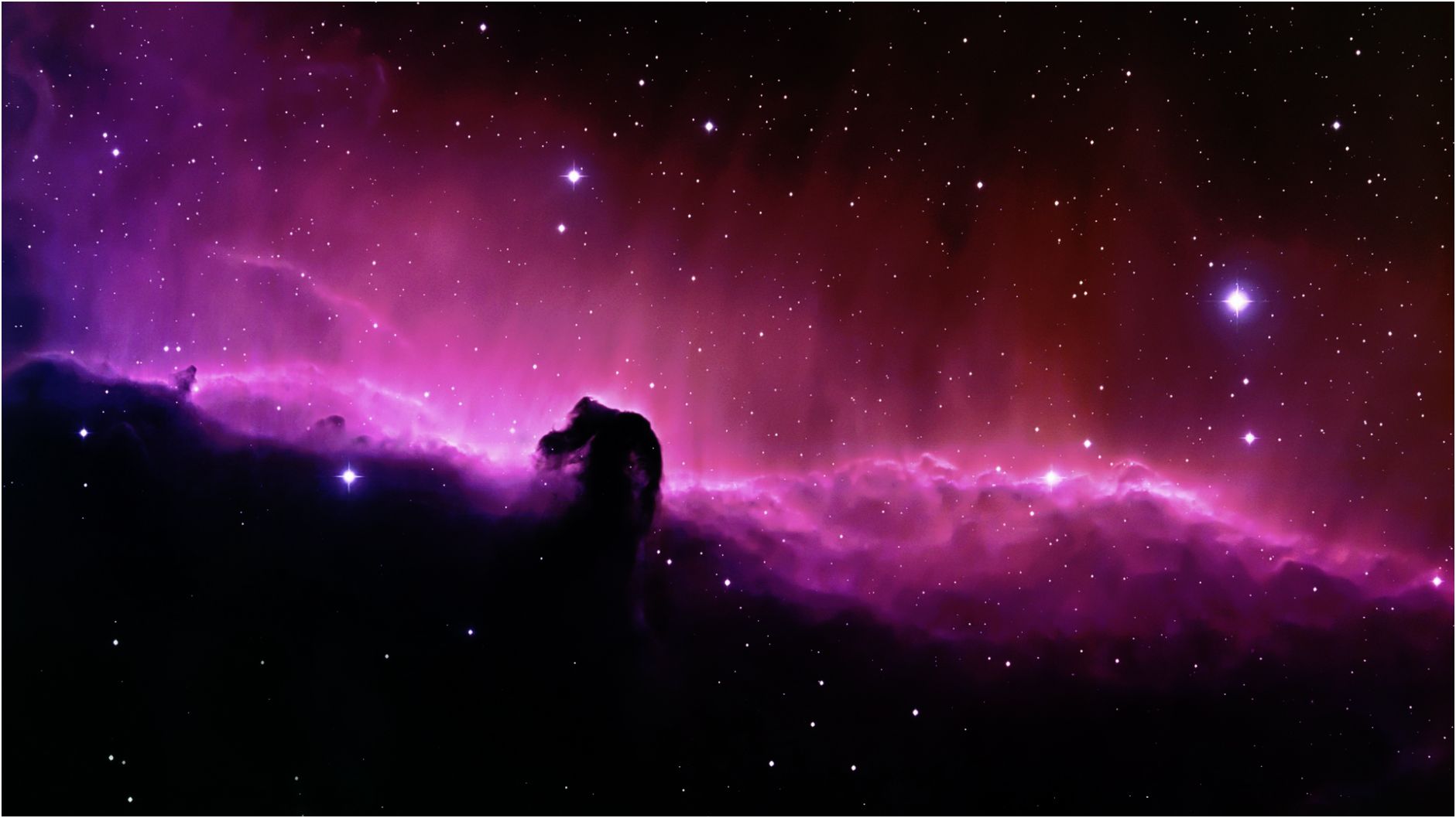 Purple Light in Space