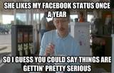Serious Facebook Likes in Love