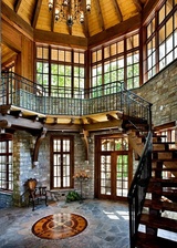 An atrium for a male