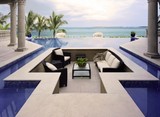 Swimming Pool with Sunken Living