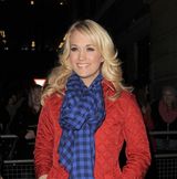 Carrie Underwood Checkered Scarf Cutie