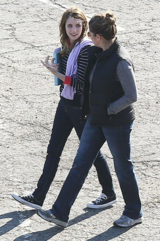 Emma Roberts - Darling on the “Delirium” Set