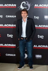 Javier Bardem Alacran Enamorado Photocall in Madrid