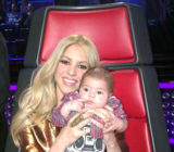 Shakira Brings Baby Milan to The Voice