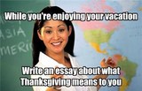 Teachers Who Give Holiday Homework