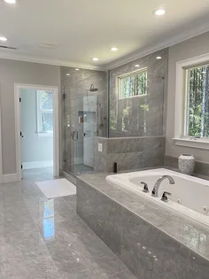 Dream Bathroom In Grey