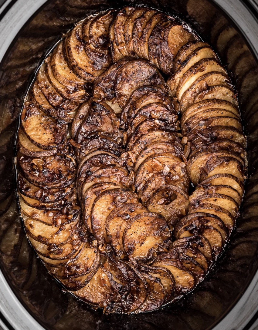 Slow Cooker Lipton Onion Potatoes - Faxo