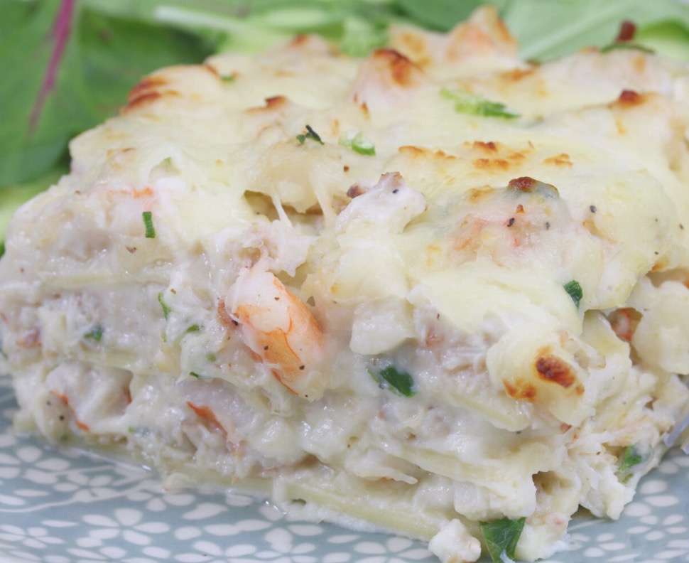Elegant Seafood Lasagna - Faxo