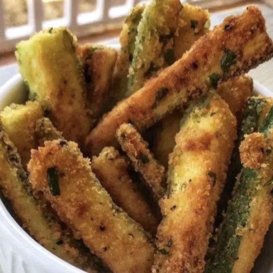Air Fryer Zucchini Fries - Faxo