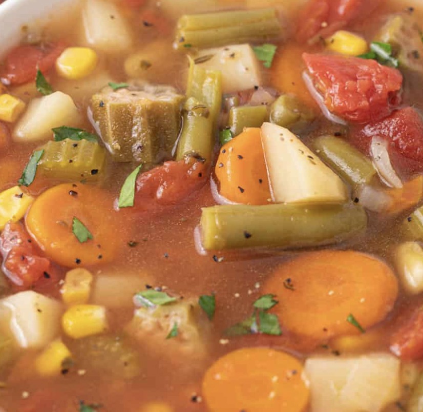 Easy Vegetable Soup Faxo
