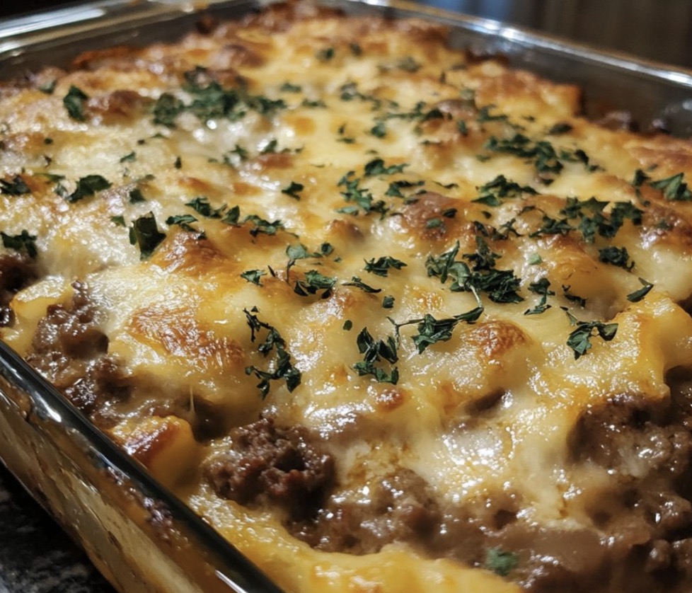 Amish Hamburger Patties Bake - Faxo