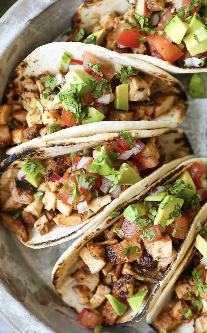 So Easy Chicken Tacos - Faxo