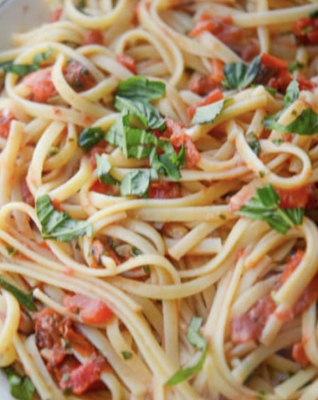 Carrabba's Copycat Linguine Positano - Faxo