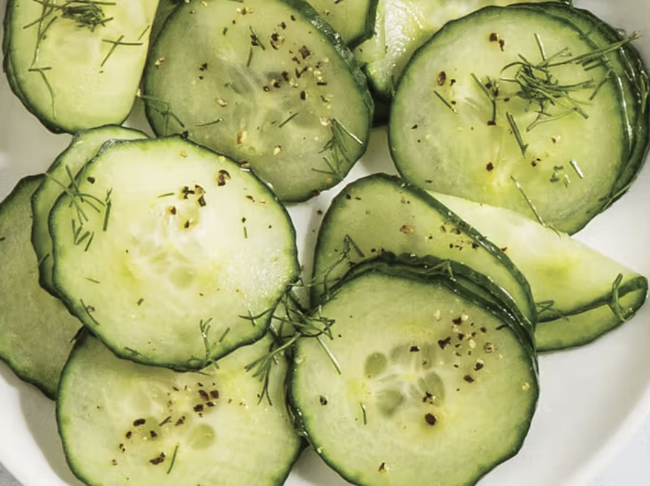 Refreshing Cucumber-Dill Salad - Faxo