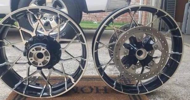 wheels available for sale still in good condition if interested message me for m thumbnail 3