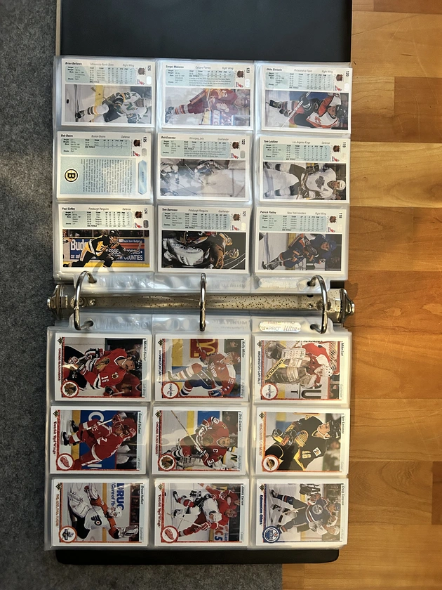 huge hockey card collection - $200 thumbnail 3