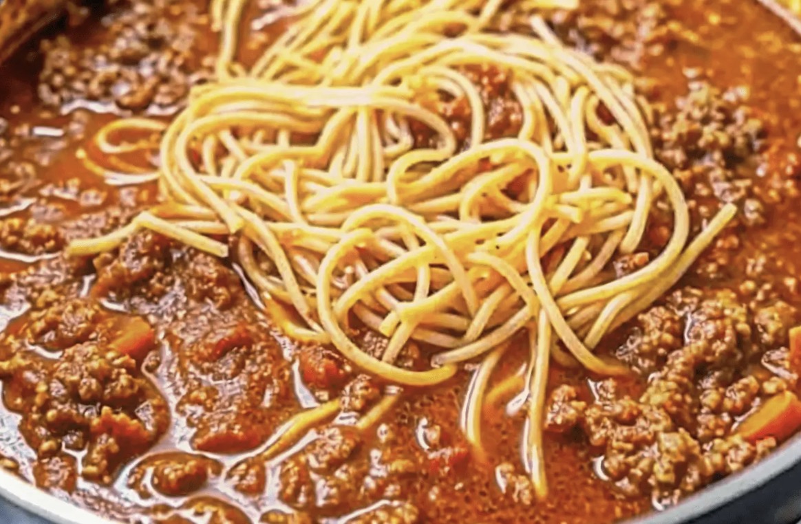 Slow Cooker Church Supper Spaghetti - Faxo