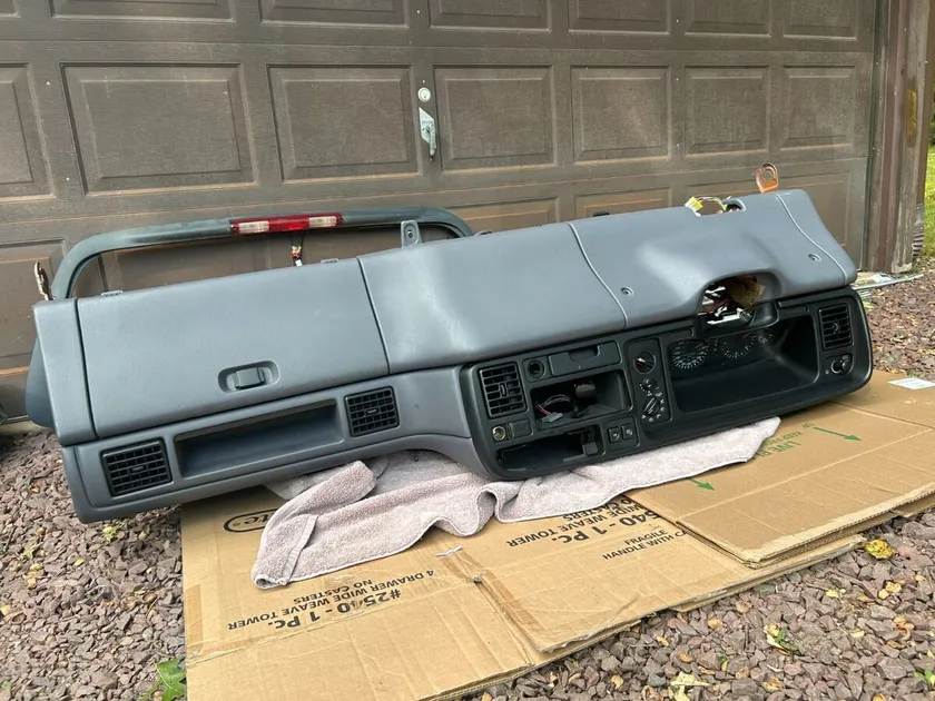 94-97 dodge ram truck - grey dash dashboard structure frame p1c3 - $700 thumbnail 4