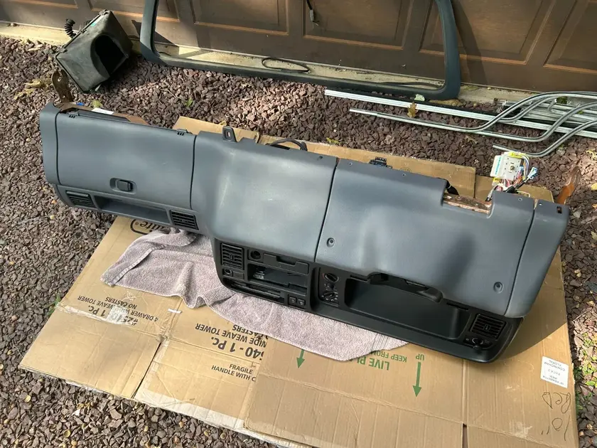 94-97 dodge ram truck - grey dash dashboard structure frame p1c3 - $700 thumbnail 5