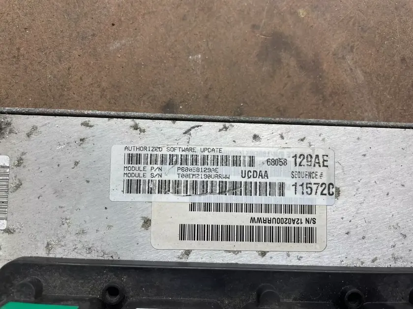 2011 dodge ram 1500 engine computer 5.7l ecm ecu i6689 oem dg1 - $260 thumbnail 2