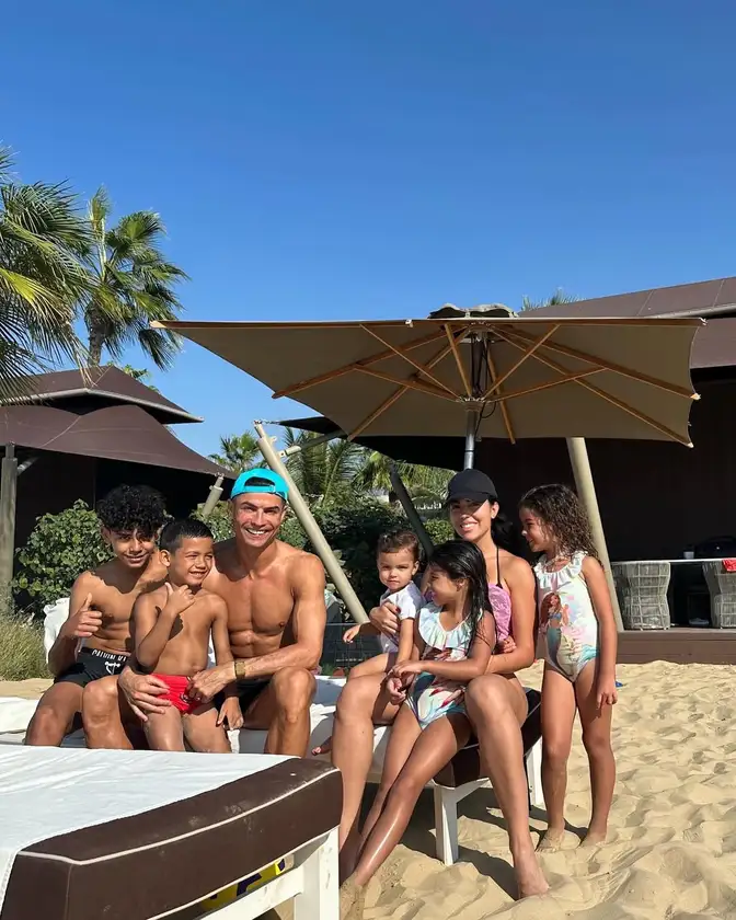 Ronaldo and Family
