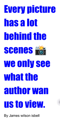 Don't always believe in camera