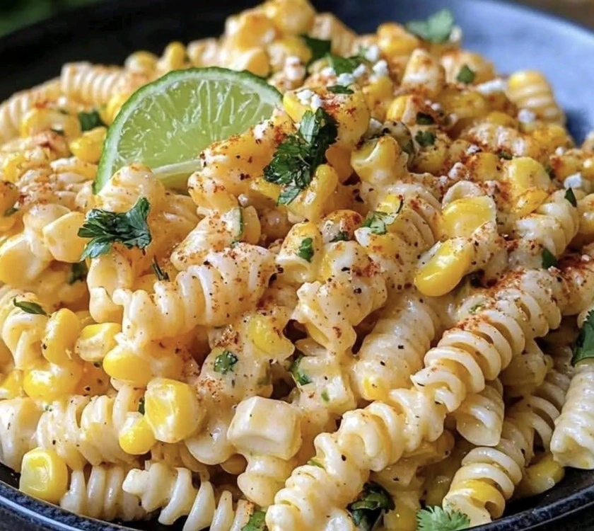 So Easy Mexican Street Corn Pasta Salad