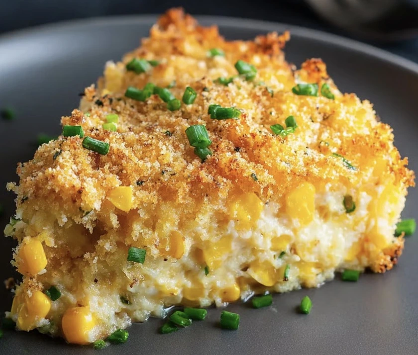 Cheddar Sweet Corn Pie