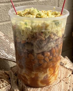 BBQ Pulled Pork Sundaes