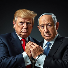 Shocking news of the arrest of Donald Trump and Benjamin Netanyahu