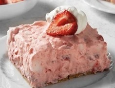No Bake Strawberry Delight