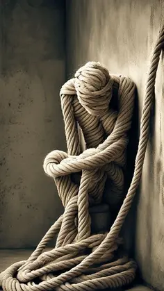 How can a person escape from himself, when the ropes that are choking him… are his own thoughts?