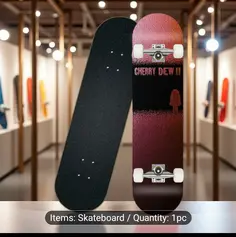 cherry dew skateboard deck