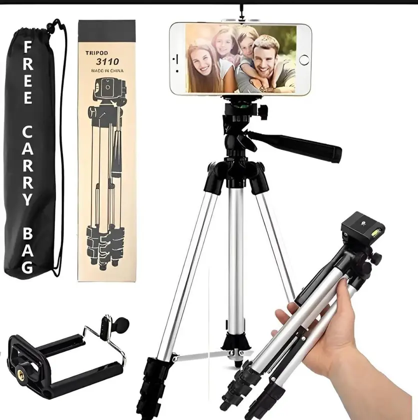 *product name*: 3110 tripod stand – 3.5 feet adjustable mobile & camera stand wi thumbnail 4