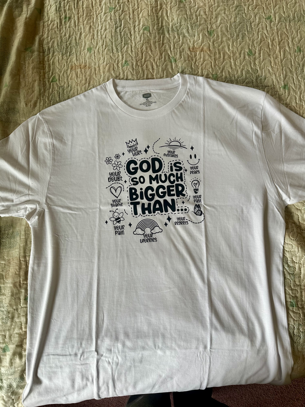 white t-shirt unisex - $12 thumbnail 2