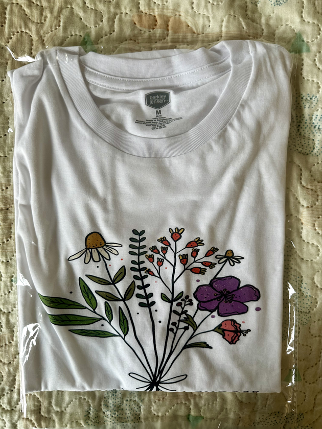 white t-shirt unisex - $12 thumbnail 3