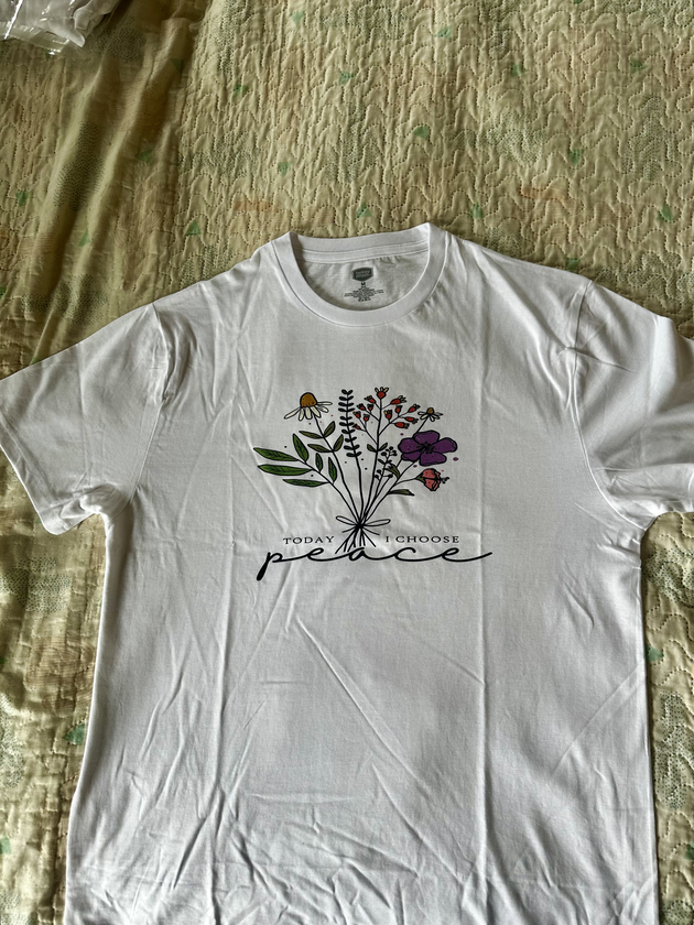 white t-shirt unisex - $12 thumbnail 4
