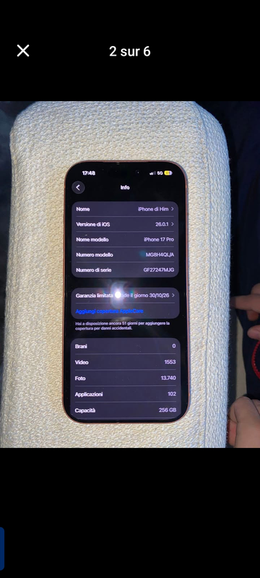 iphone 17 pro max 256 gb - $1,000 thumbnail 2