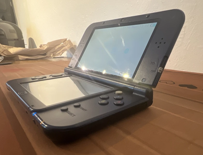 nintendo new 3ds xl galaxy edition handheld system - purple - $130 thumbnail 3