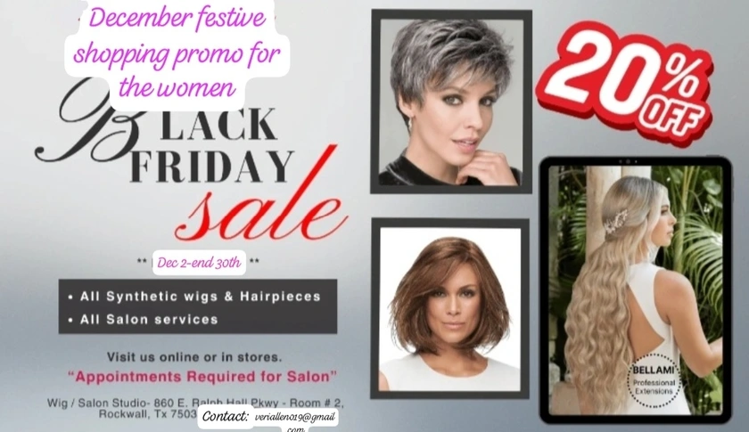 glueless synthetic human hair wig - $500 thumbnail 3