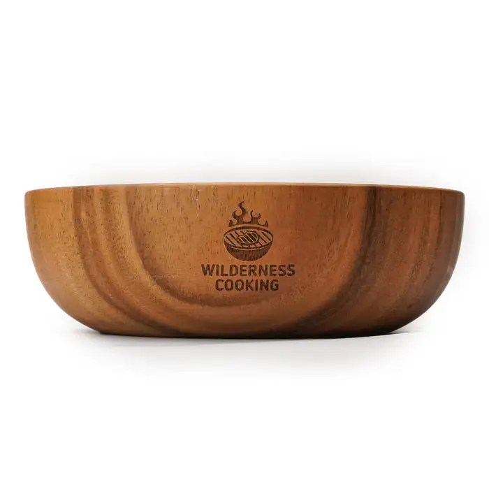 larger acacia wood bowl - $37 thumbnail 2