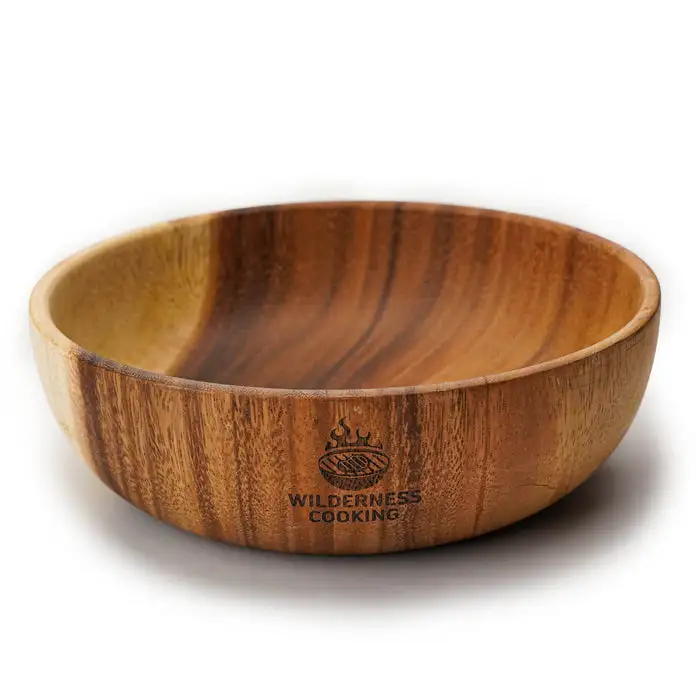 larger acacia wood bowl - $37 thumbnail 3