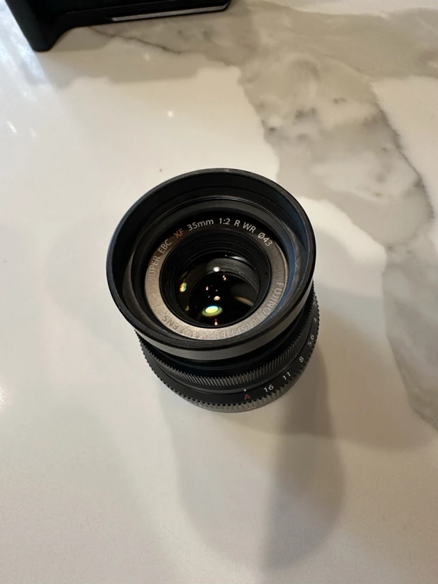 photo camera fujifilm x-t4 + lens xf 35mm f/2 r wr - 3.400 scatti, come new! - $ thumbnail 3