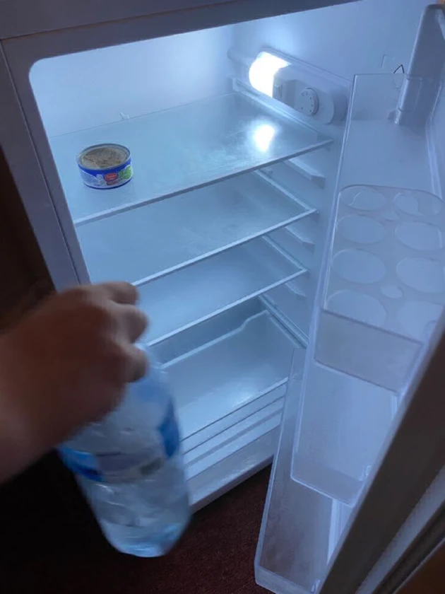 this is a single-door compact refrigerator for sale - $345 thumbnail 3