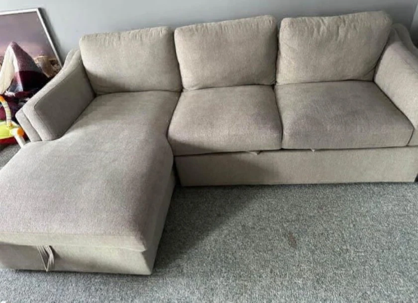 modern l shaped sofa - $200 thumbnail 3